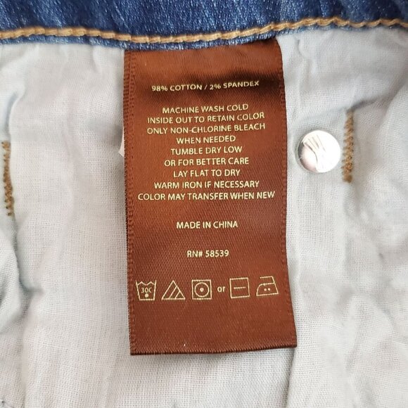 Kut From the Kloth Katy Boyfriend Womens Size 8 Mid-Rise Blue Denim Jeans - Picture 5 of 16